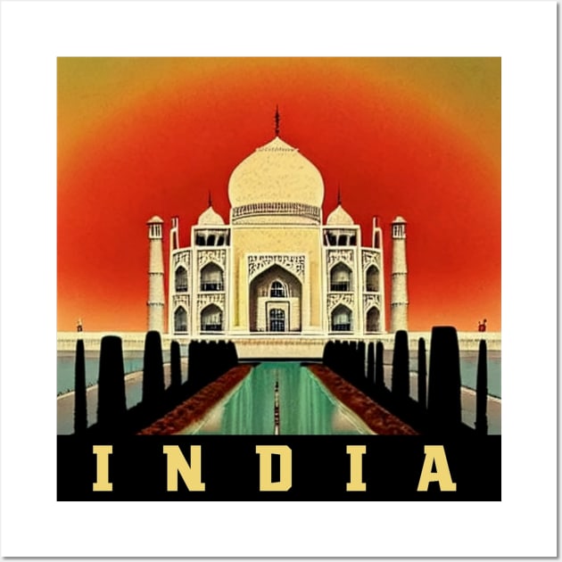 Visit India Wall Art by Prints Charming